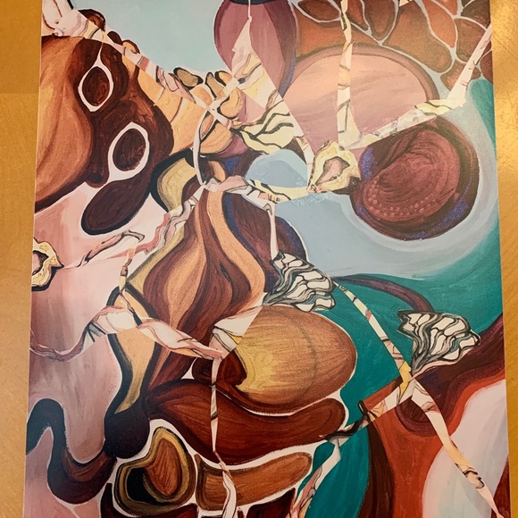 Colorful Joy- an 8 by 10 print of my painting - Picture 6 of 6